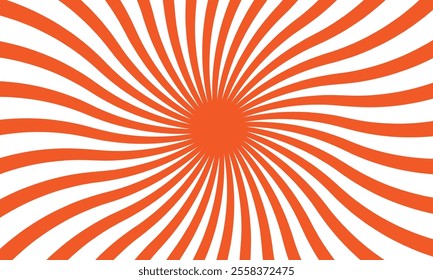 Ray twist light. Black color strips wavy isolated on white background. Radial waves line. Pattern curved. Comic spinning. Effect curves rays. Abstract stripe. Twisted design. Vector illustration .