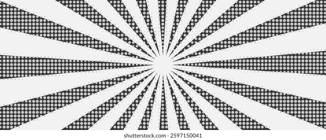 Ray twist light. Black color strips wavy isolated on white background. Radial waves line. Pattern curved. Comic spinning. Effect curves rays. Abstract stripe.