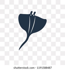Ray vector icon isolated on transparent background, Ray transparency concept can be used web and mobile