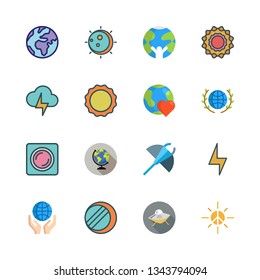 ray vector icon set