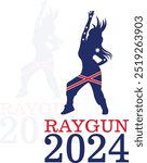 Raygun Australian Breakdancer Design For tshirt and apparel