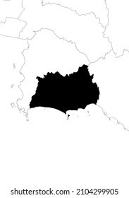 Rayong Province Thailand map asia