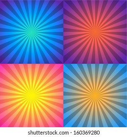 rays background