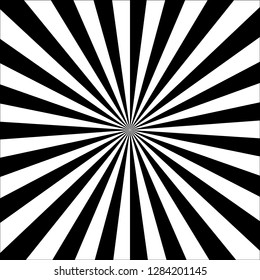 Rays background in flat stile