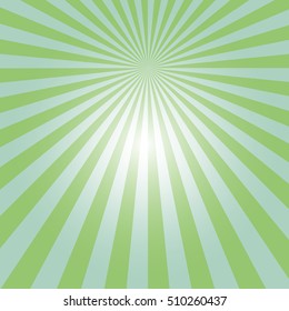 Rays background green burst of high-quality vector