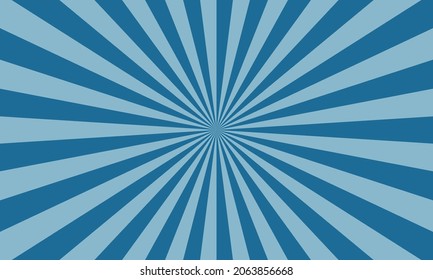 Rays background in retro style. Vector. 