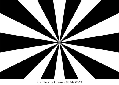 Rays, beams, burst design element. Geometric concentric design to create trendy backgrounds, layouts in comic style, retro, vintage backdrops. Circular, radial abstract background. Rectangular pattern