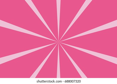 Rays, beams, burst design element. Geometric design to create trendy backgrounds, layouts in comic style, retro, vintage backdrops. Circular, radial abstract background. Rectangular pattern 