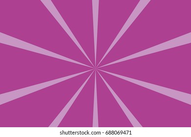 Rays, beams, burst design element. Geometric design to create trendy backgrounds, layouts in comic style, retro, vintage backdrops. Circular, radial abstract background. Rectangular pattern 