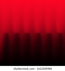 rays of light of different colors on a dark background