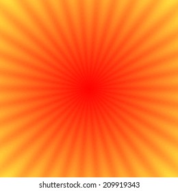 Rays made with blend effect