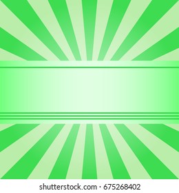rays poster, abstract texture with sunburst, flare, beam. Vector yellow background