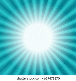 Rays retro background. Sunburst shiny abstract texture. Vector illustration.