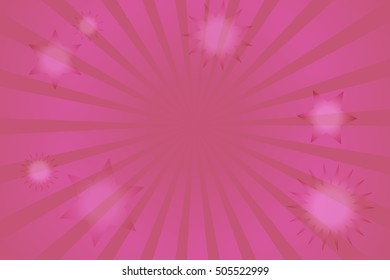 Rays and stars vector background