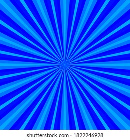 Rays vector beams element. Sunburst vintage shape. Radiating radial merging lines. Abstract circular geometric shape.