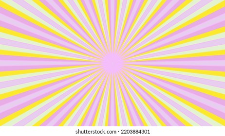 Rays vector beams element. Sunburst vintage shape. Radiating radial merging lines. Abstract circular geometric shape.