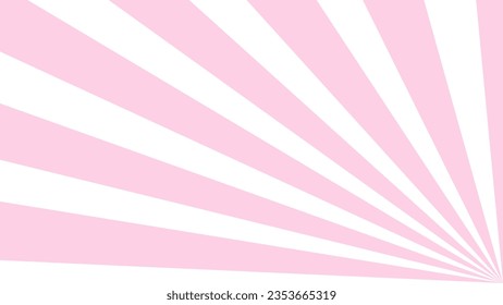 Rays white and pink as background	