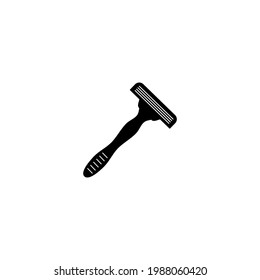 Razor beard scissor simple vector perfect illustration