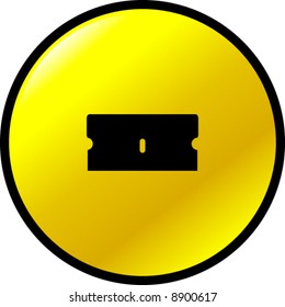 razor blade button