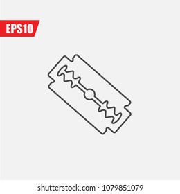 Razor blade icon