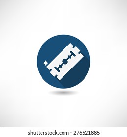 Razor blade icon