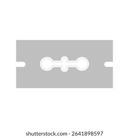 Razor blade icon. Razor blades. Shaving attribute.. vector background white background simple eps 10 .icon vector aris color