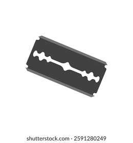 Razor blade icon flat design