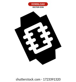 razor blade icon or logo isolated sign symbol vector illustration - high quality black style vector icons

