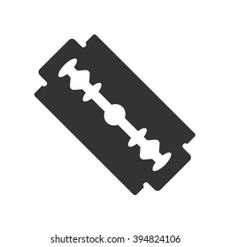 Razor blade icon symbol.