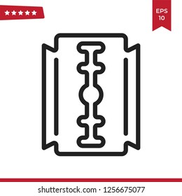 Razor Blade icon vector