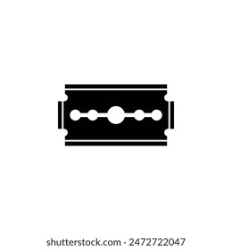 razor blade icon vector illustration logo design