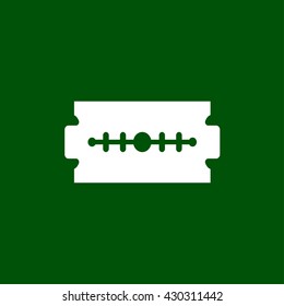 razor blade icon. razor blade vector illustration