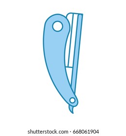 razor blade isolated icon