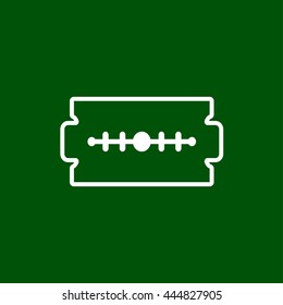 razor blade line icon