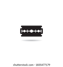 Razzia-Blade-Logo, Vektordesign-Hintergrund