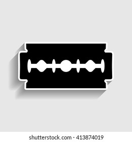 Razor Blade Sign Stock Vector (Royalty Free) 413874019 | Shutterstock