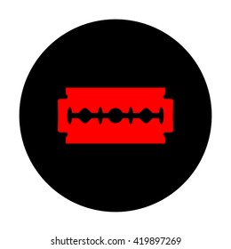 Razor blade sign