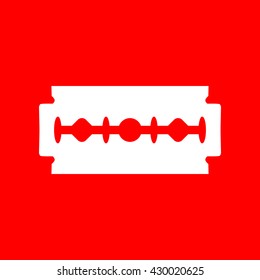 Razor blade sign