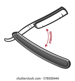 Razor blade vector