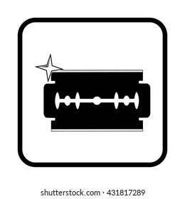 Razor blade vector icon