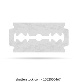 Razor blade. Vector illustration