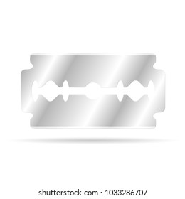 Razor blade. Vector illustration