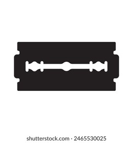 razor blade vector illustration logo design