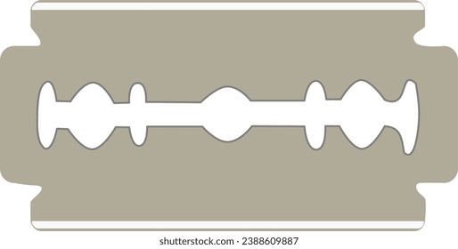 Razor Blade Vector image icon symbol