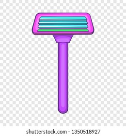 Razor icon in cartoon style isolated on background for any web design 