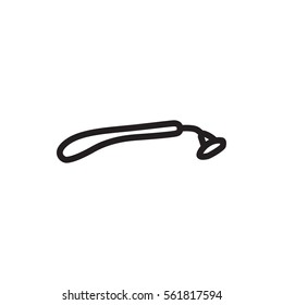 razor icon illustration isolated vector sign symbol