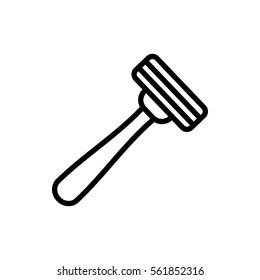 razor icon illustration isolated vector