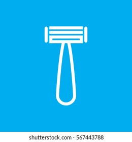 razor icon illustration isolated vector sign symbol