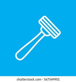 razor icon illustration isolated vector