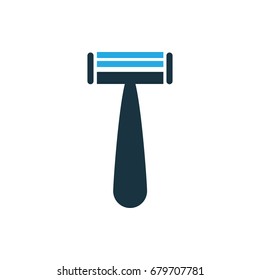 razor icon illustration isolated vector sign symbol